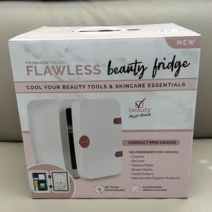 Finishing Touch Flawless Mini Beauty Fridge Cooler for Makeup and Skincare